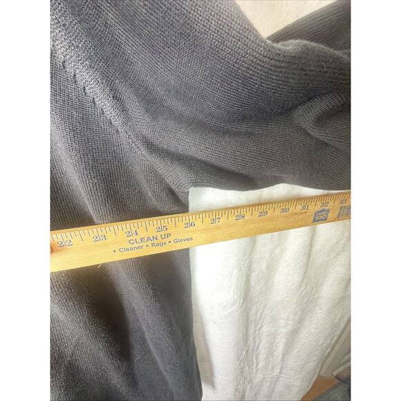 Vintage Y2K Sequined Embroidered Christmas Tree Sweater CJ Banks Black 3XL - Picture 6 of 10